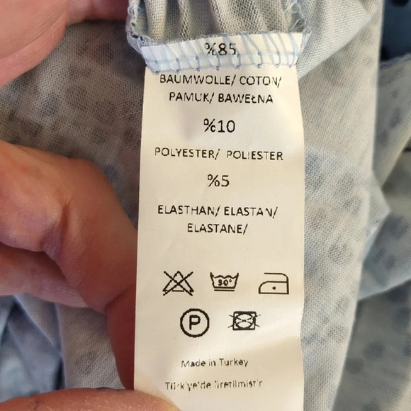 Polo Bonetta Blue on Blue Mini-Dress NWT - Picture 11 of 11